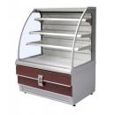 Opened front displays