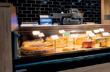 Csemegepult, hűtőpult