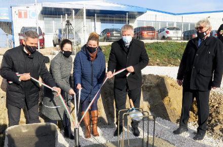 Gyártelep bővítés Tatabányán