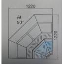 Marte AI 90° - Internal corner counter
