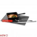 Mini squared fry pan 13,6x13,6x3,6 cm