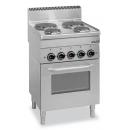 E4F6 | Electric range with 4 plates and oven