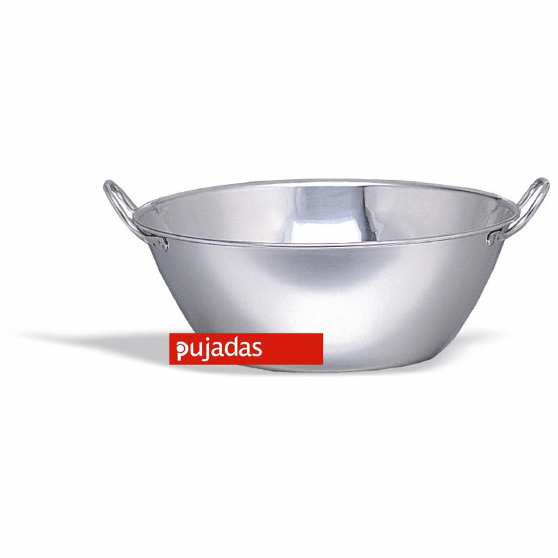 Boiler stainless steel two of them handles 2,2 Lts 20x10,5 cm