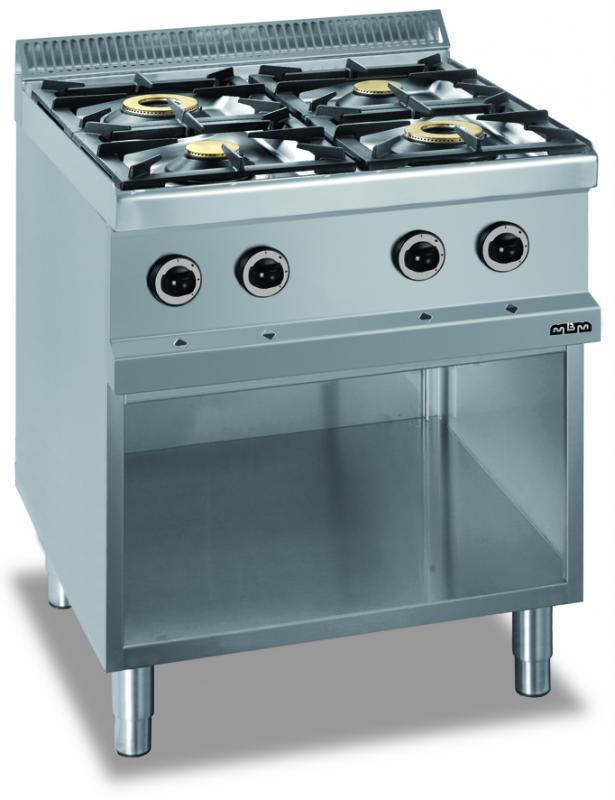 MG7G4A77XL | 4 burners with safety valve