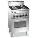 G4SF6 | 4 burner gas cooker with electric oven