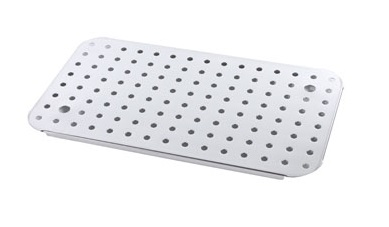 Stainless steel drainer plates for 1/1 GN Pan