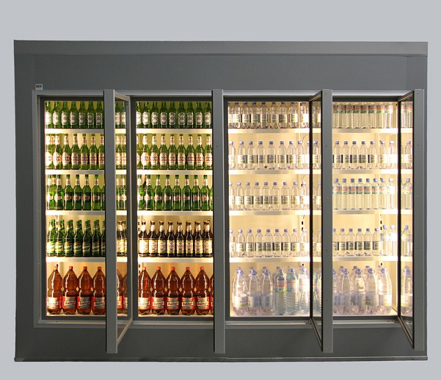 TC | Glass door freezer chamber