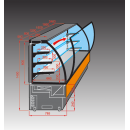 EVO 60 | Cake counter (remote condensing unit)