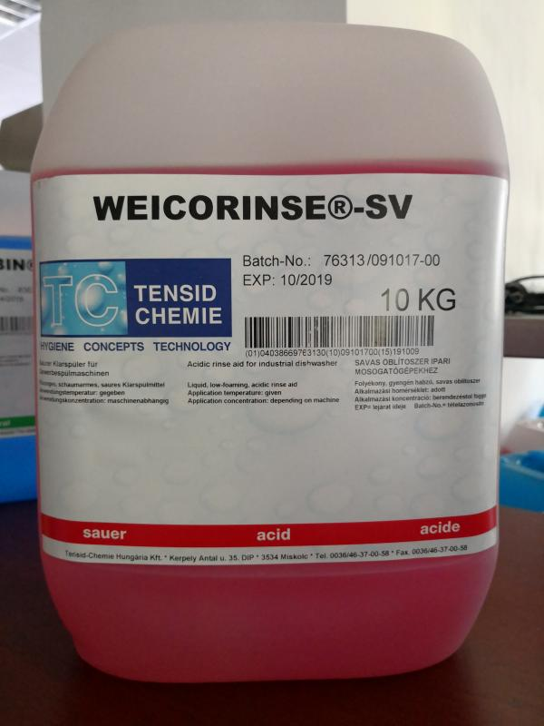 WEICORINSE-SV | Tensides rinse aid