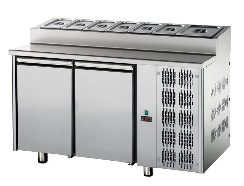 TF02MIDGNSK | Refrigerated snack worktable GN 1/1 