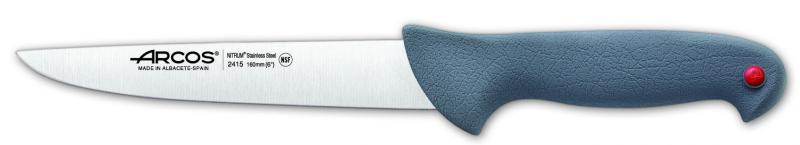 ARCOS Colour Prof | Colour Coded Butcher Knife with narrow blade 16