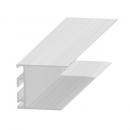 Hidden covering profile - aluminium, 30 mm