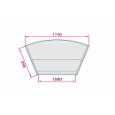 LLCL Limicola EXT45 | Confectionary corner display cabinet 45°