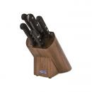 ARCOS UNIVERSAL | set of 5 knives in walnut holder
