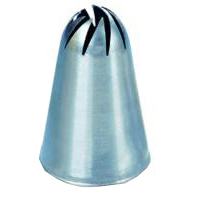 Habcső zárt virágminta alakú nyílással 5 mm