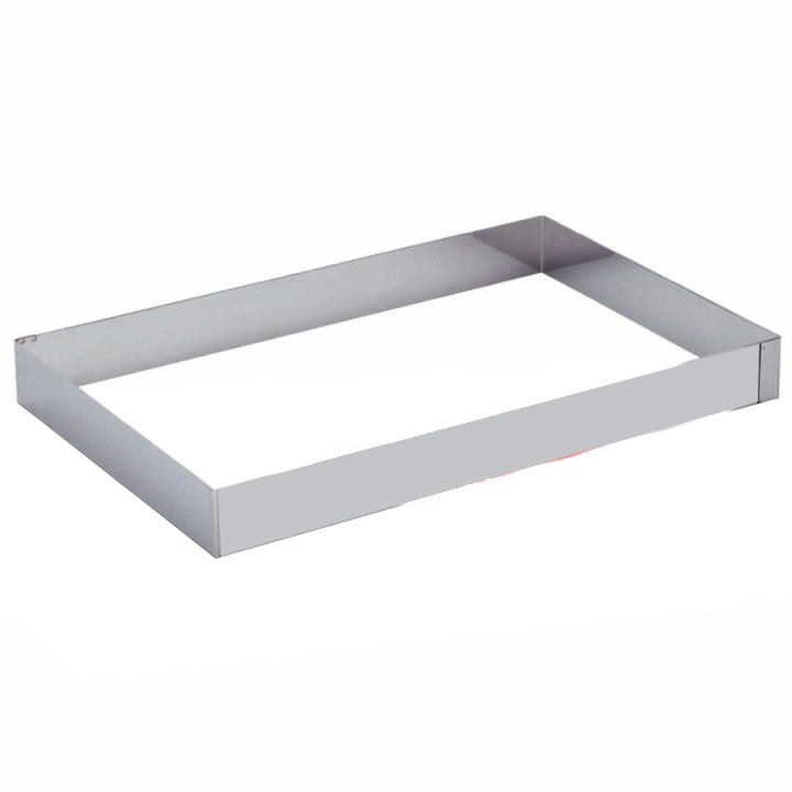 Sütőkeret rozsdamentes 59,5x39,5x5 cm