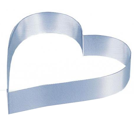 Tortaforma szív alakú 22x4,5 cm