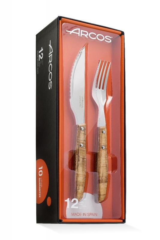 ARCOS Juegos Chuleteros | rustic steak set 