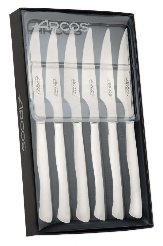 ARCOS Juegos Chuleteros | Stainless steal steak knife set 