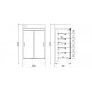 Pattis 1.25 | Hűtött faliregál