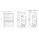 Neo bakery 1.25 | Refrigerated wall cabinet 