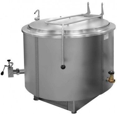 RKD-301 | Steam fixed cilyndrical boiling Pan
