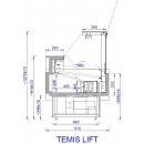 TEMIS LIFT 0.94 | Refrigerated counter