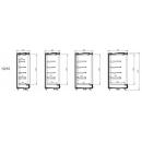 Sirius 2 100/90 | Refrigerated wall counter