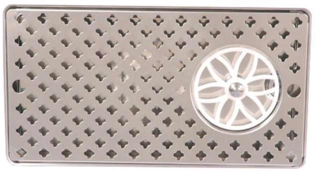 608x218x22 mm | Csepptálca poháröblítővel