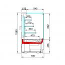 SWEET GLOBAL 2 VD SELF C/S L70 | Self-service refrigerated wall counter