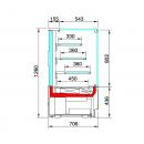 SWEET GLOBAL 2 VD L100 | Hűtött süteményes pult