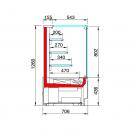 SWEET GLOBAL 2 VD SELF L70 | Refrigerated shelf