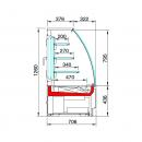 SWEET GLOBAL 2 VC SELF C/S L100 | Self-service refrigerated wall counter