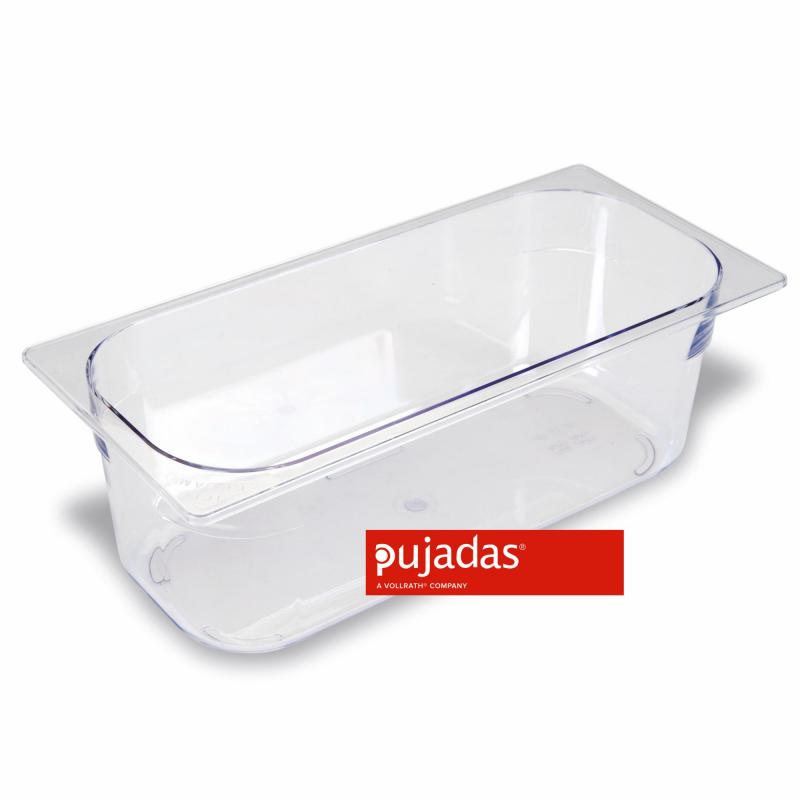 Polikarbonát fagylalttégely 5 L 360x165x120 mm