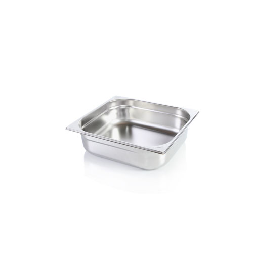 GN container 2/3 - 100 mm, stainless steel - 8,8 Lts