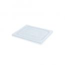 GN 1/2 Lid to polypropylene, polycarbonate - White