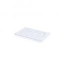 GN 1/4 Lid to polypropylene, polycarbonate - White