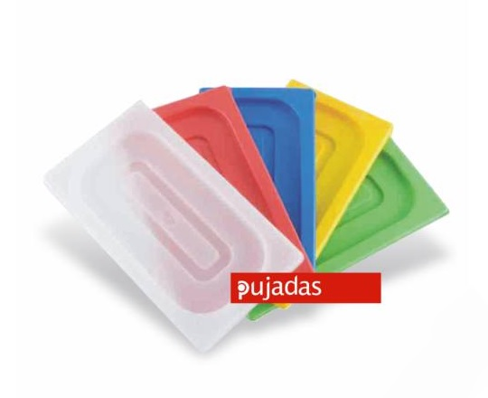 GN 1/1 Lid to polypropylene, polycarbonate - Red