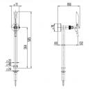 Tube | 1 way beer tower with lighting