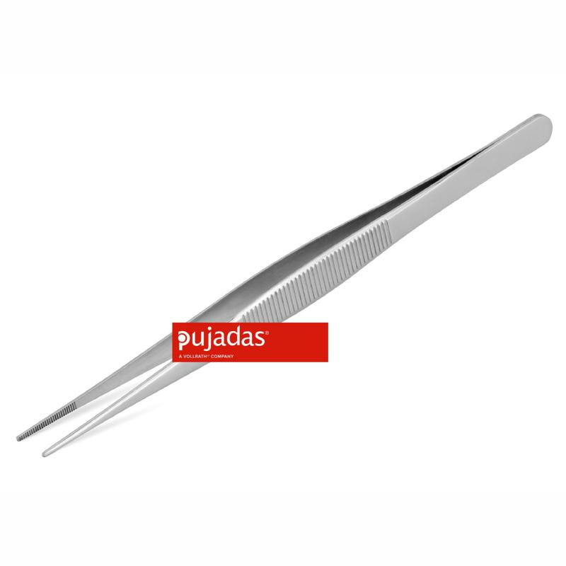 Tálalócsipesz rozsdamentes 16 cm