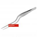 Sushi tálalócsipesz hajlított rozsdamentes 16 cm