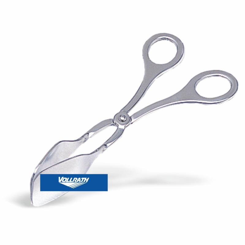 Süteményfogó csipesz rozsdamentes 18 cm