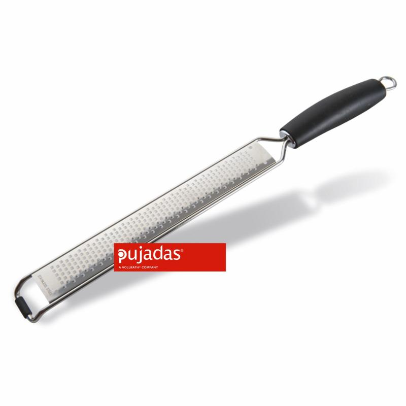 Stainless steel slim grater fine with handle 39,5x3,5cm 