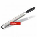 Stainless steel slim grater fine with handle 39,5x3,5cm 