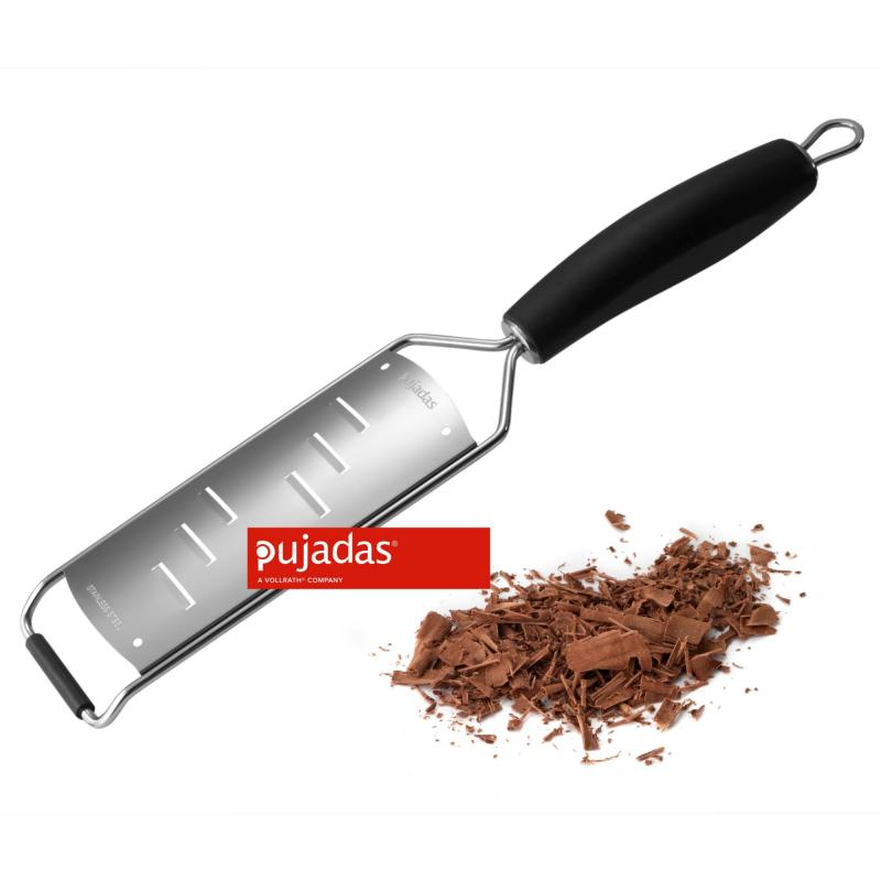 Reszelő kézi rozsdamentes nagy csíkozású műanyag nyéllel 31,5x7,3cm