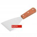 Triangle dough scraper wood handle 10,2x10x21 cm