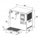 Soda AS-45 2x tap | Over the counter soda maker