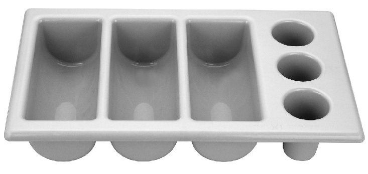 552353 | Grey Cutlery tray GN 1/1