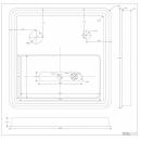424x420x38 mm | Drip tray with glass rinser, space for 2 beer towers