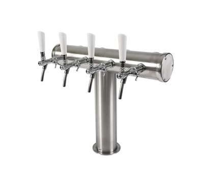 TC Mozart | 3 csapos sörtorony világítós emblématartóval